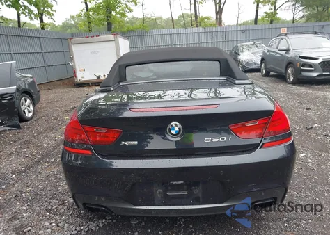 2017 BMW 650I xDrive из США, поврежденный, VIN WBA6F7C52HD930816